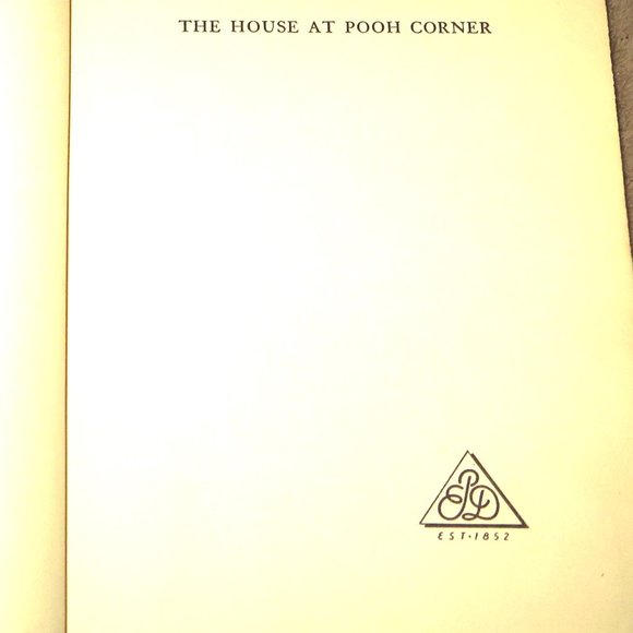2 Childrens Books Winnie The Pooh And The House On Pooh Corner Hardcover Vintage - Picture 10 of 13